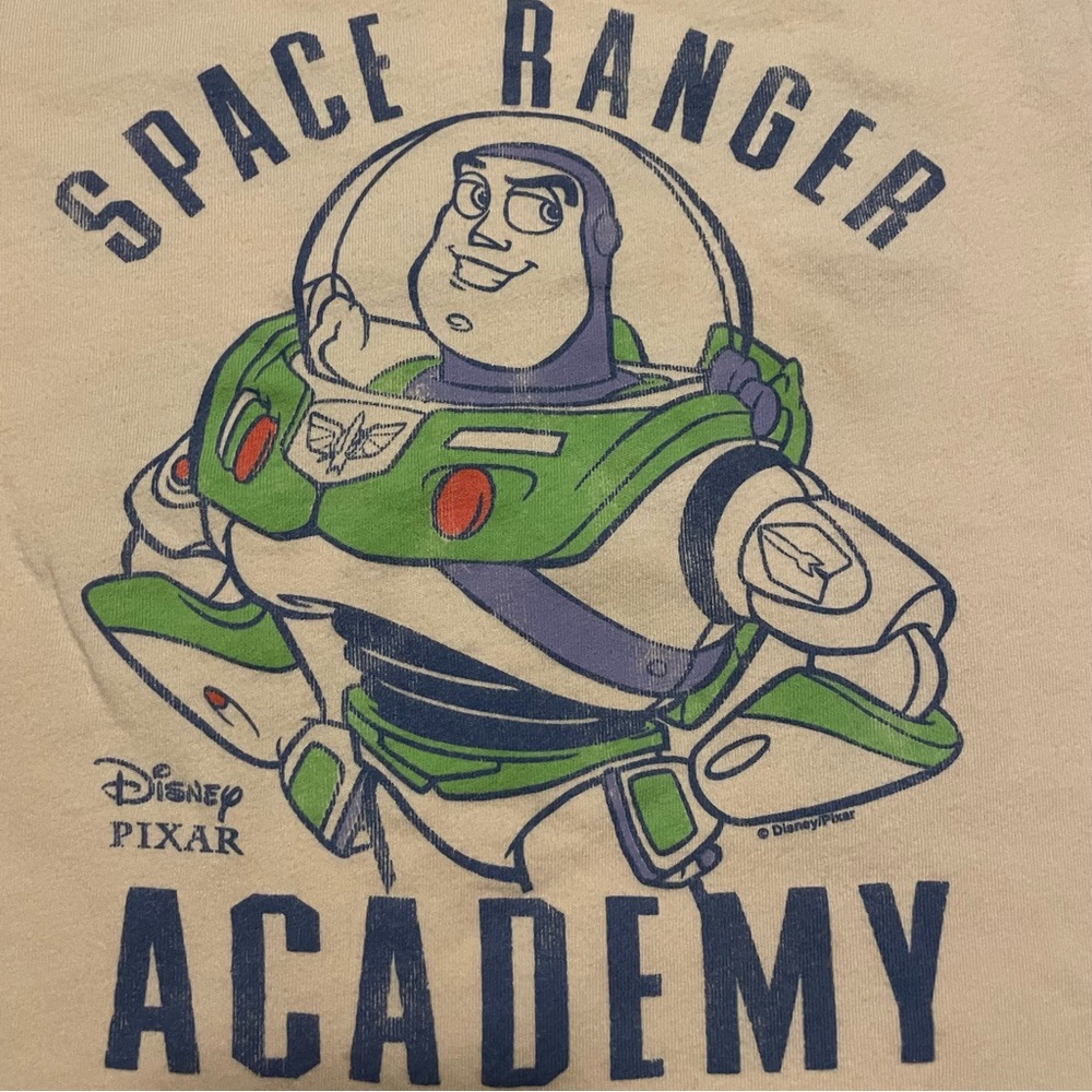 🔥2 For $12🔥 Junk Food Loves Baby Gap Disney Pixar Buzz Lightyear Tshirt - Picture 2 of 7